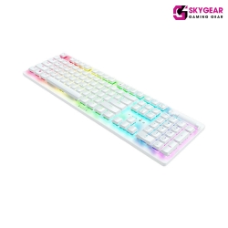 Bàn phím Razer DeathStalker V2 Pro White Edition Clicky Purple Switch