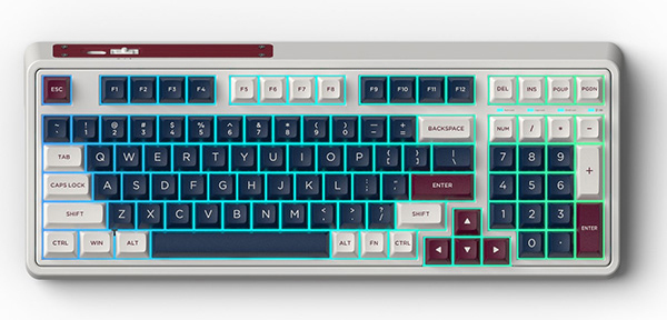 FL-Esports CMK98SAM Metal Heart 3 Mode