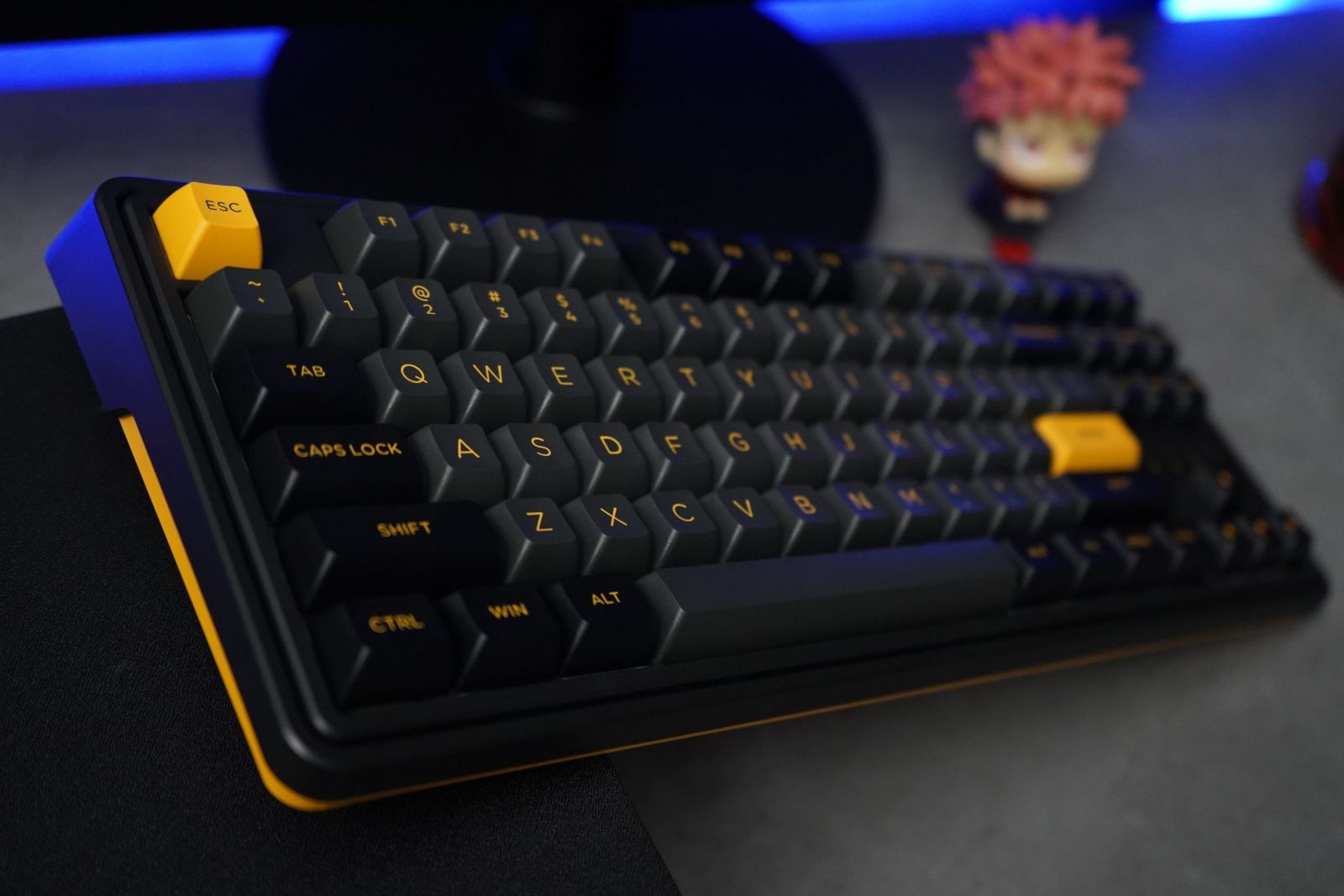 Bàn phím cơ FL-Esports CMK87SA Polar Night Black/Ice Mint