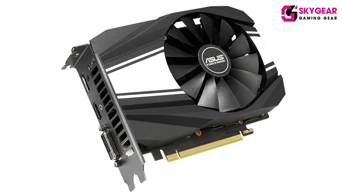 ASUS PH GTX 1650 Super-O4G thiết kế gọn nhẹ tối ưu hiện đại