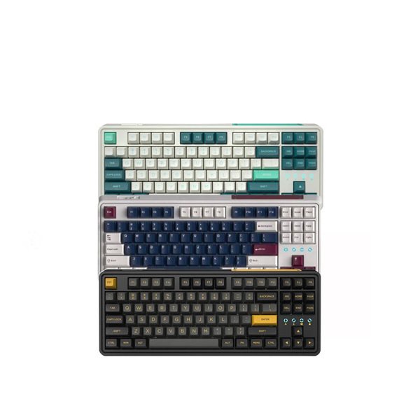 Bàn phím cơ FL-Esports CMK87SAM 3 Mode Wireless Metal Heart Kailh Box Red switch