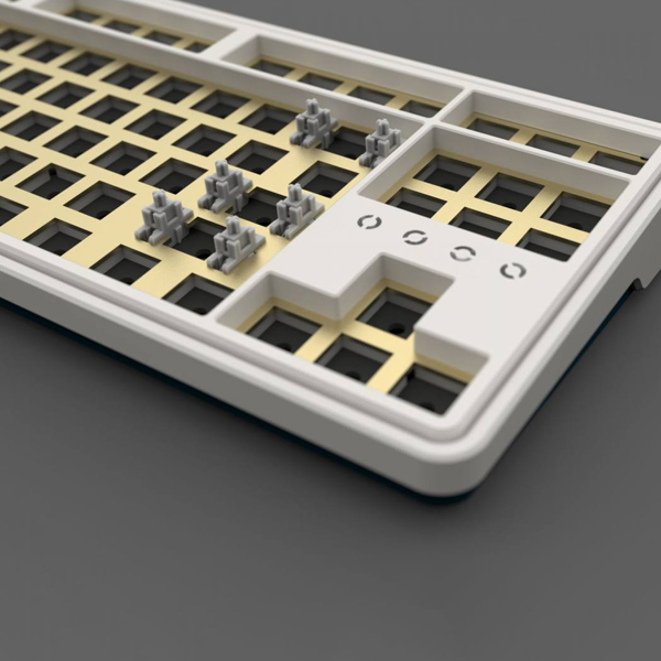 bộ kit bàn phím cơ cmk87 white