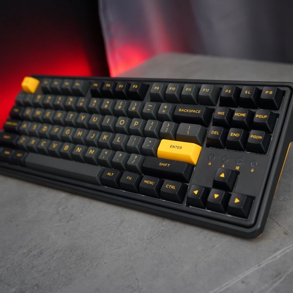 Bàn phím cơ FL-Esports CMK87SA Polar Night Black/Ice Mint