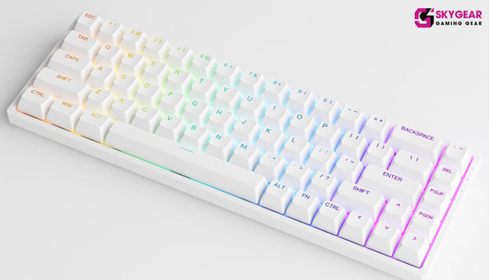 Bàn phím cơ AKKO 3068 v2 RGB White 