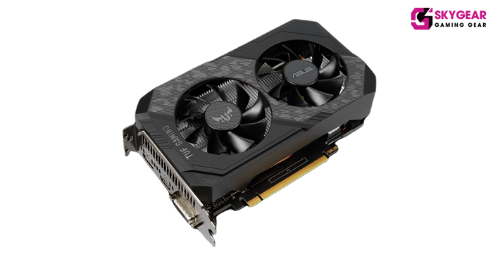 Thiết kế của card màn hình Asus TUF GTX 1650-O4GD6 GAMING