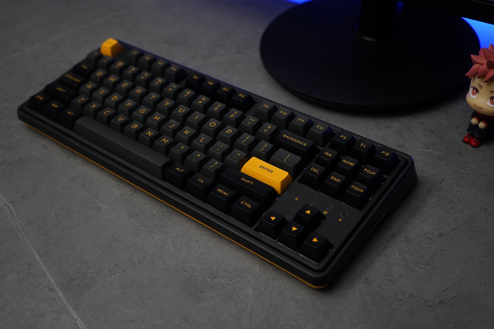 Bàn phím cơ FL-Esports CMK87SA Polar Night Black/Ice Mint