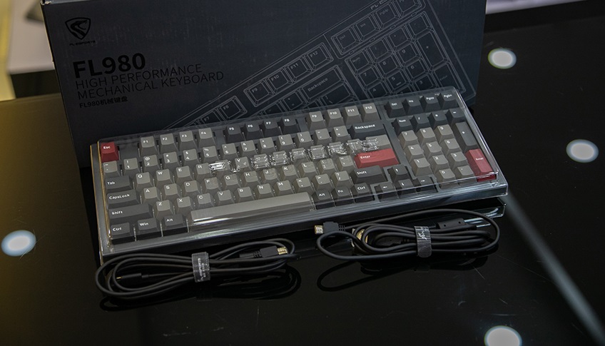 Bàn phím cơ FL-Esports FL980CP Dolch Kailh Box White switch