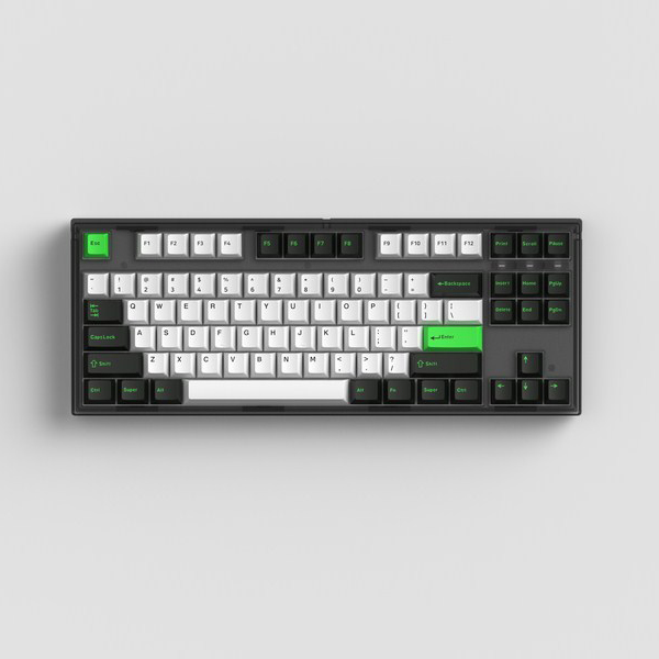 Bàn phím cơ FL-Esports White & Green GP87CP