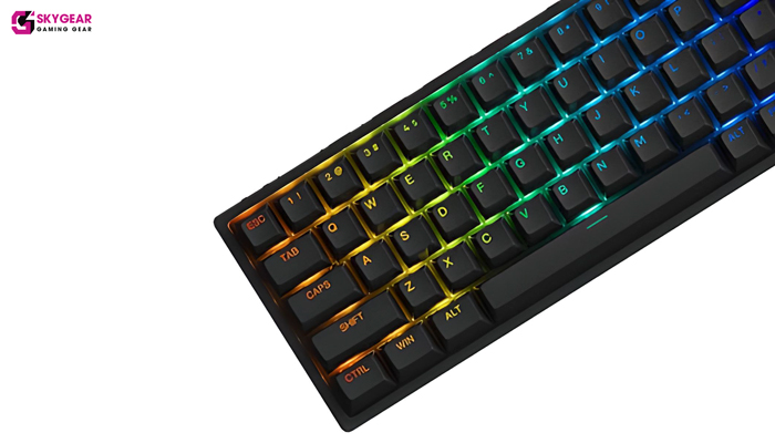 bàn phím AKKO 3068 v2 RGB - Black 