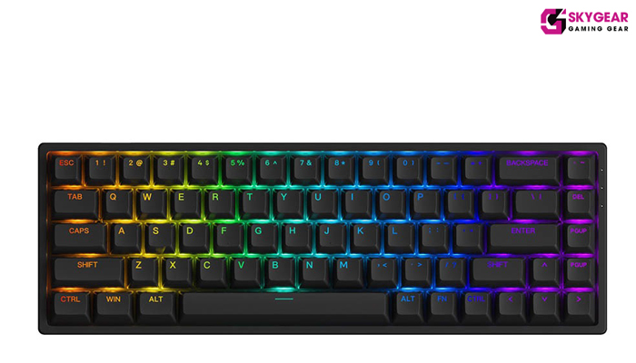 AKKO 3068 v2 RGB - Black -  Bàn phím cơ đẳng cấp cho trải nghiệm tuyệt vời! 