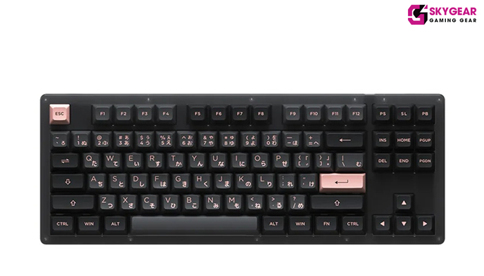 Bàn phím cơ AKKO ACR87 Black - Sức mạnh và phong cách hoàn hảo! 