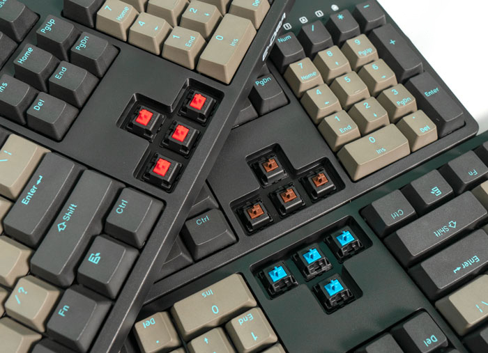 Bàn phím cơ E-DRA EK3104 Pro Sky Dolch Cherry Blue switch