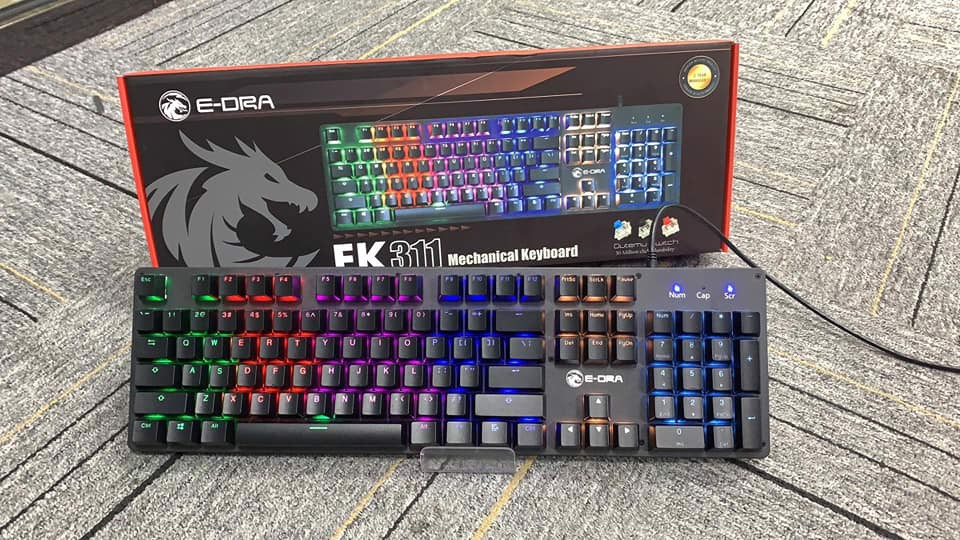 Bàn phím cơ E-DRA EK311 Blue switch