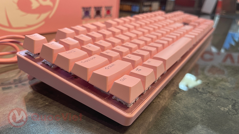 Bàn phím cơ E-DRA EK312 Pink Brown switch