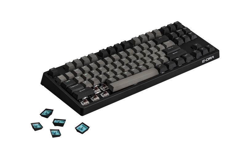 Bàn phím cơ E-DRA EK387 Gateron Brown switch