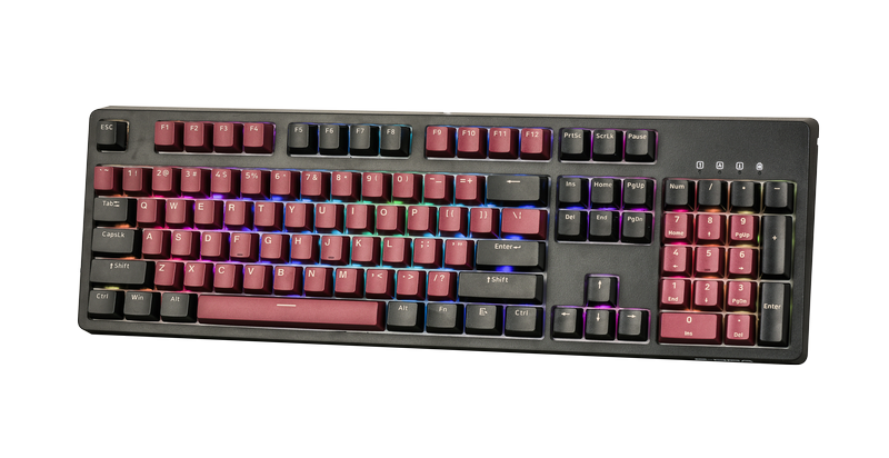 Bàn phím cơ E-DRA EK387 RGB Dark Warrior Blue switch