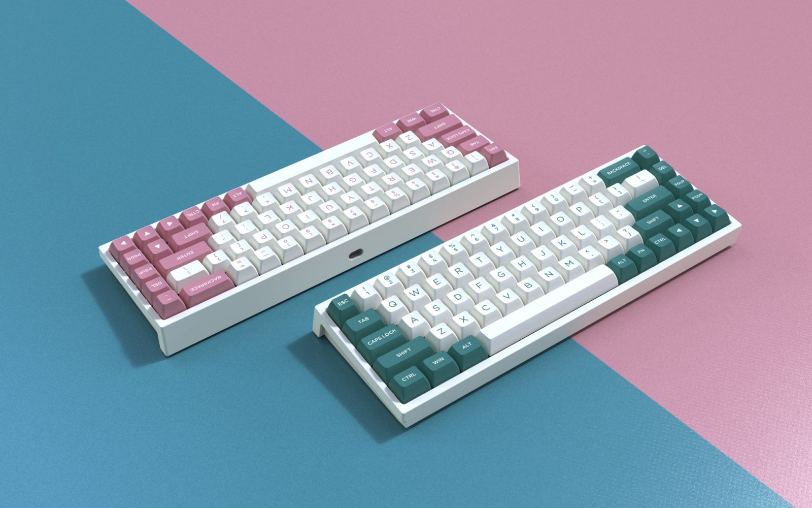 Bàn phím cơ FL-Esports FL980CP Aqua Green