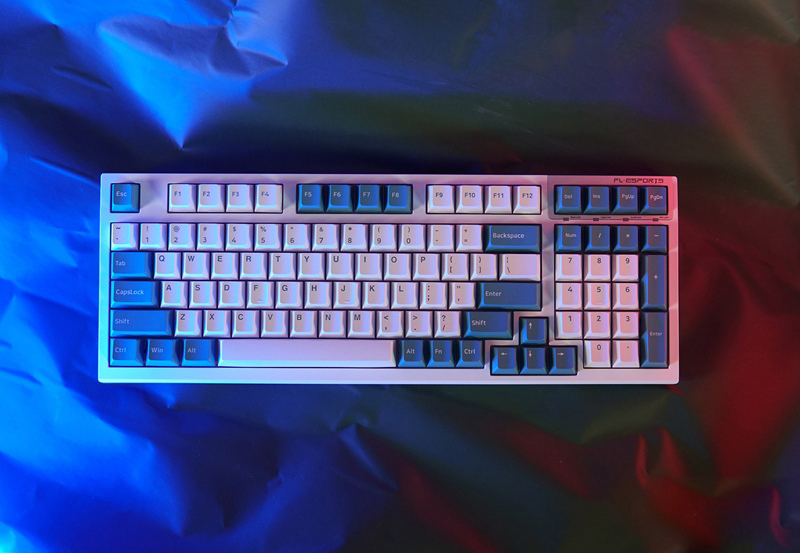 Bàn phím cơ FL-Esports FL980CPS Aqua Green Kailh Box Brown switch