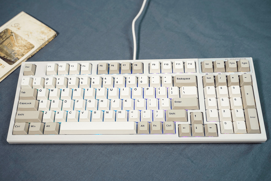 Bàn phím cơ FL-Esports FL980CPSRetro Grey Kailh Box Brown switch