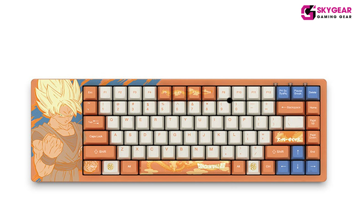 Bàn phím cơ Akko Dragon Ball Super - ACG84 - Hòa mình vào thế giới Dragon Ball Z