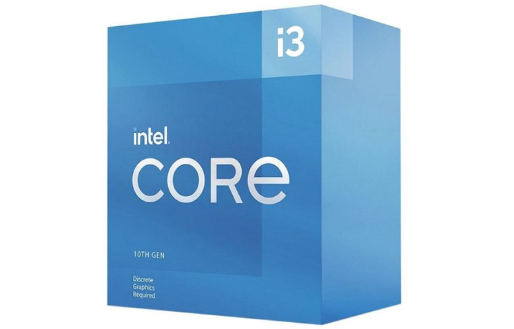 CPU Intel Core i3-10100F (6M Cache, 3.60 GHz up to 4.30 GHz, 4C8T, Socket 1200, Comet Lake-S)