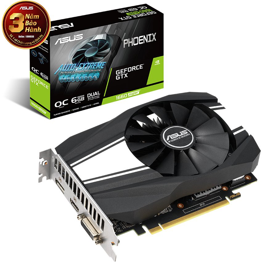 Card màn hình ASUS PH GTX 1660S Super-O6G 