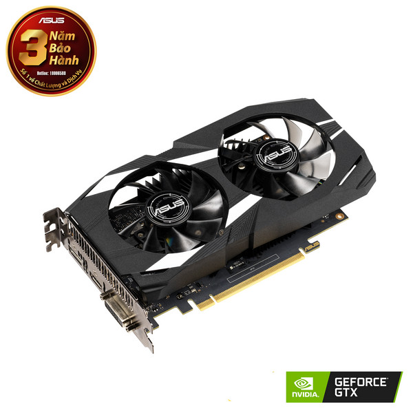 Card màn hình Asus DUAL GTX 1650-O4G