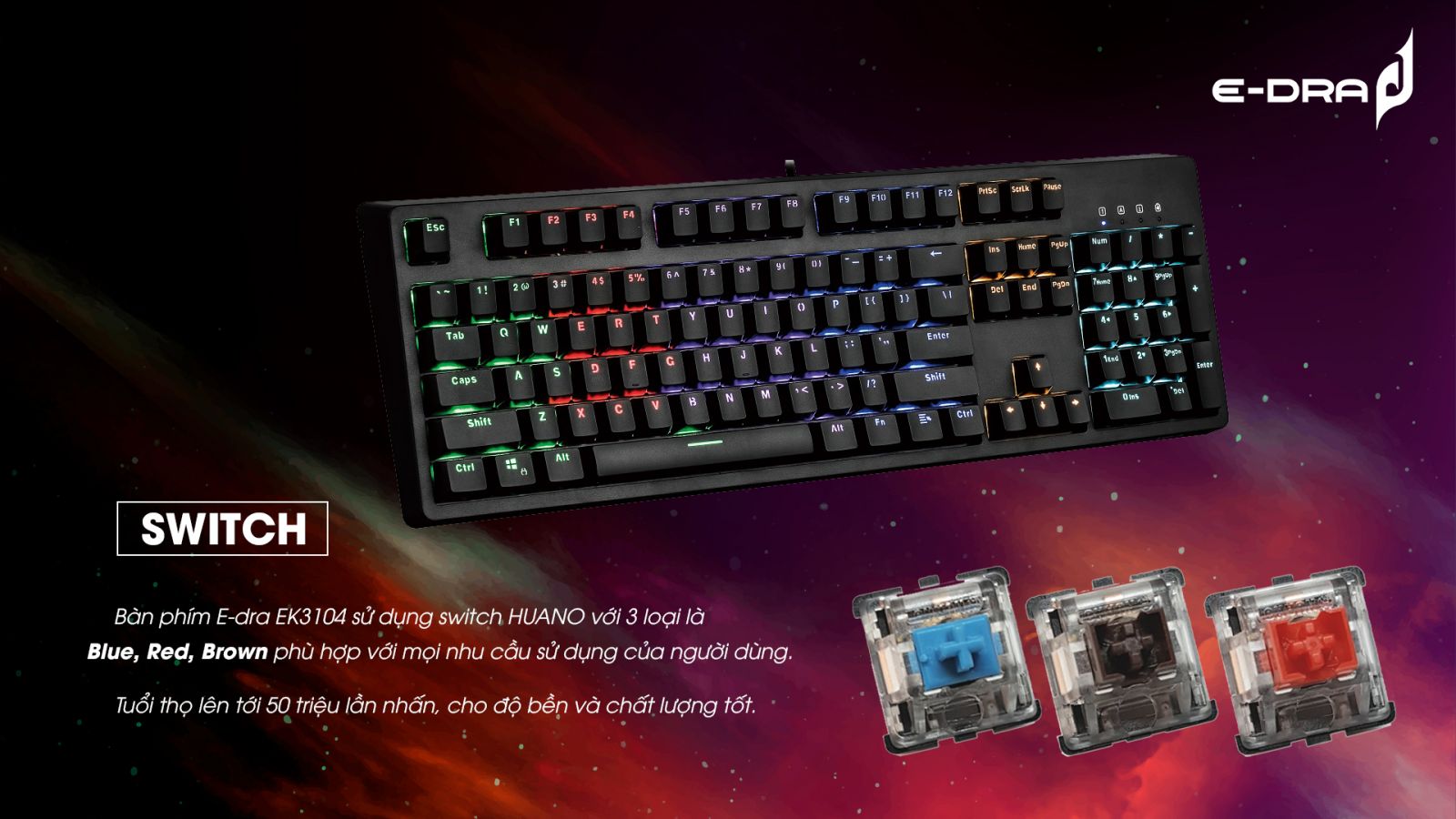 EK3104 RGB Blood Warrior