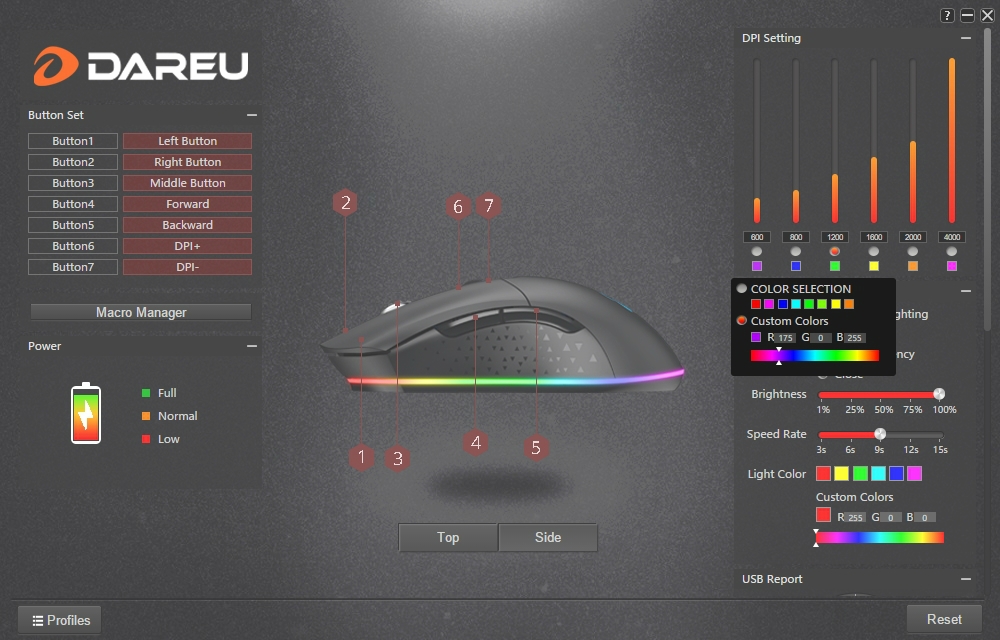 EM901X WIRELESS (RGB)