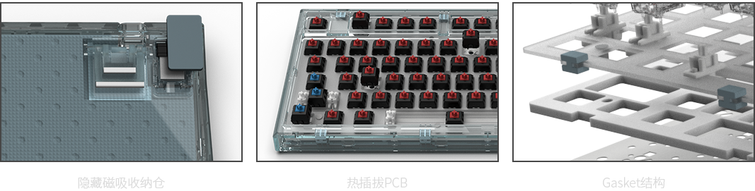 Bàn phím cơ FL-Esports FL980CPS Aqua Green Kailh Box Brown switch