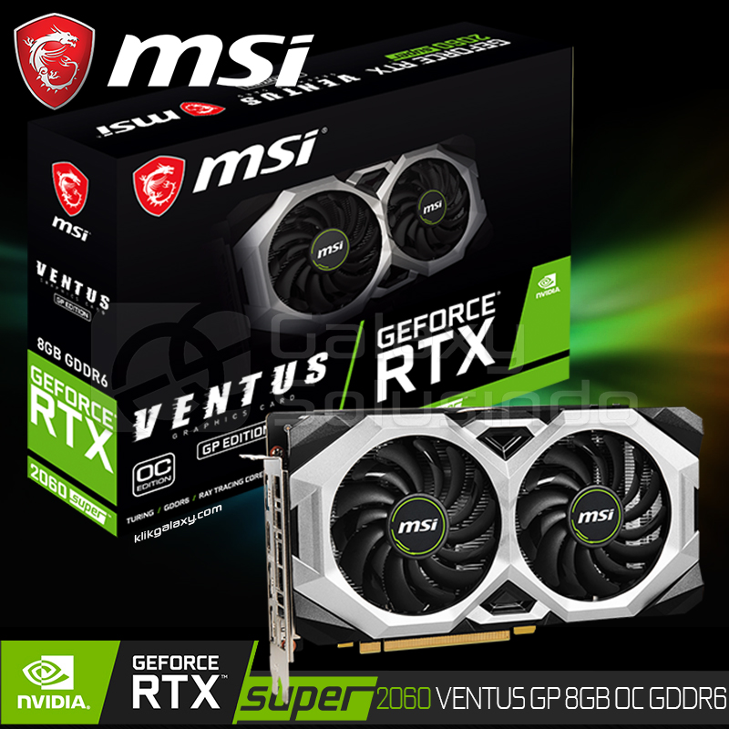 VGA GeForce RTX 2060 SUPER VENTUS GP OC