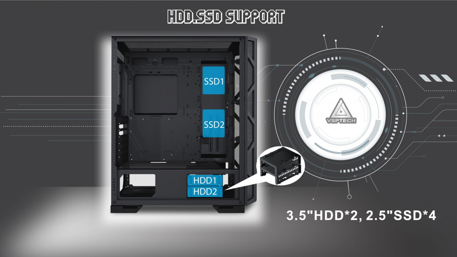 Case VSPTECH ThinStation P730
