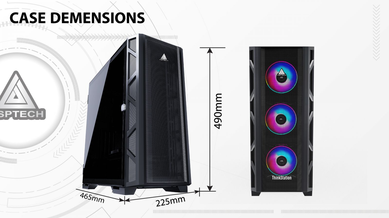 Case VSPTECH ThinStation P730