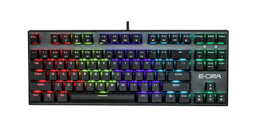 Bàn phím cơ E-DRA EK3087 V2 Blue switch 