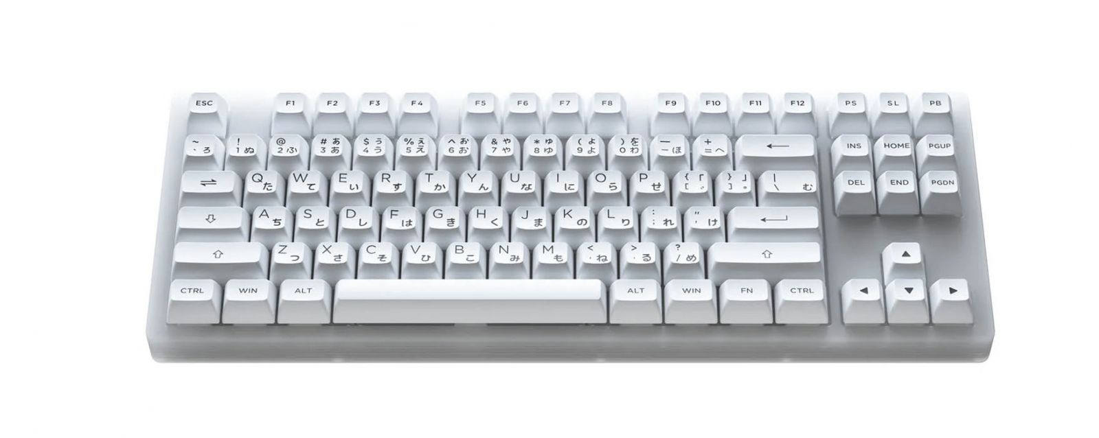 Bàn phím cơ AKKO ACR61 White AKKO CS Jelly White switch