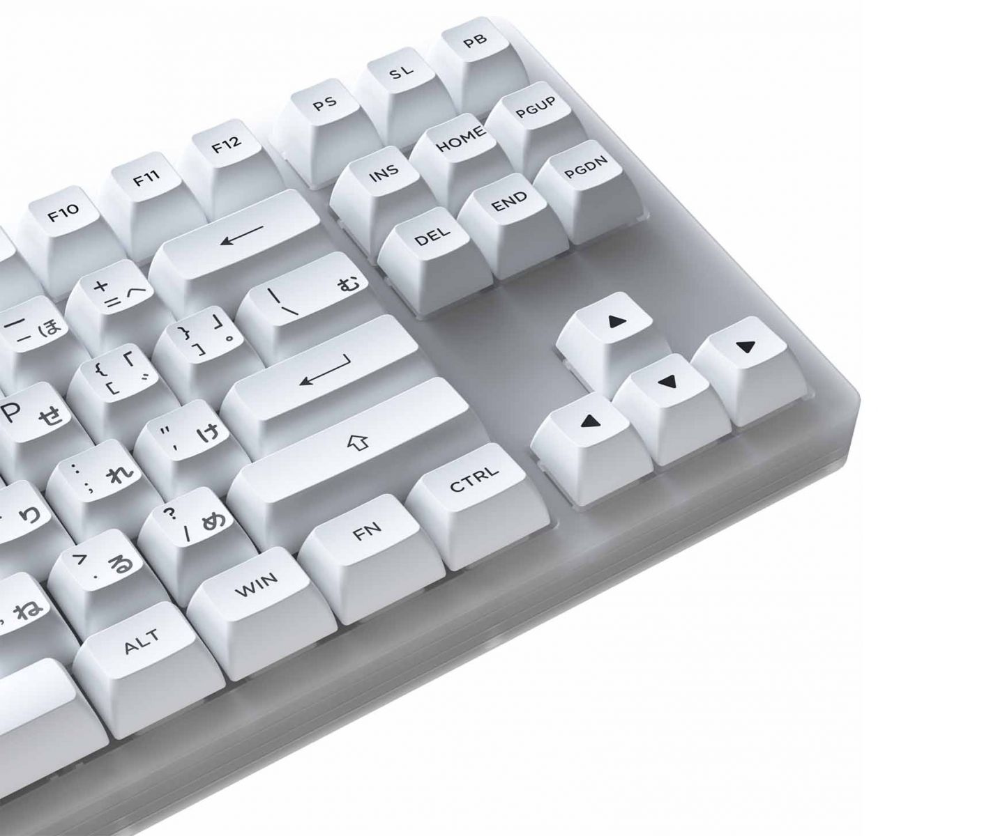 Bàn phím cơ AKKO ACR61 White AKKO CS Jelly White switch