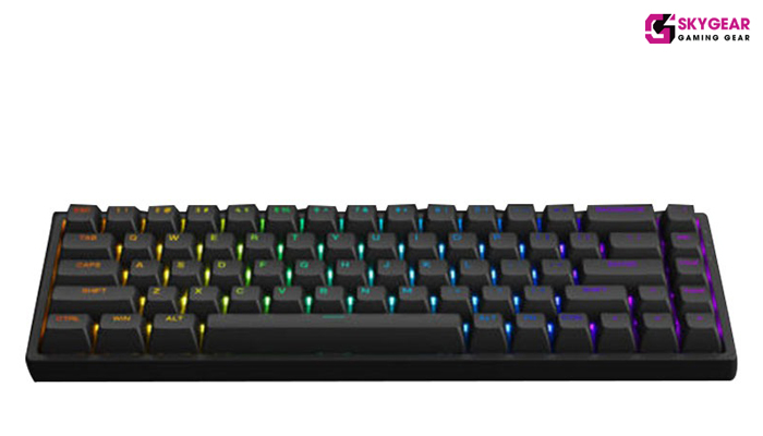 bàn phím cơ AKKO 3068 v2 RGB - Black 
