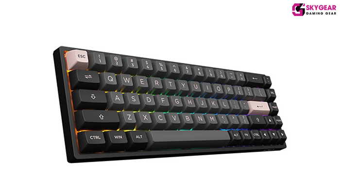 kit Bàn phím AKKO 3068B Multi-modes Black Pink