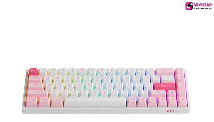 bàn phím cơ AKKO 3068B Multi-modes Prunus Lannesiana