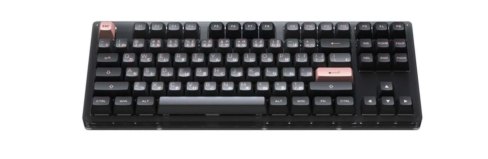Bàn phím cơ AKKO ACR61 black AKKO CS Jelly black switch