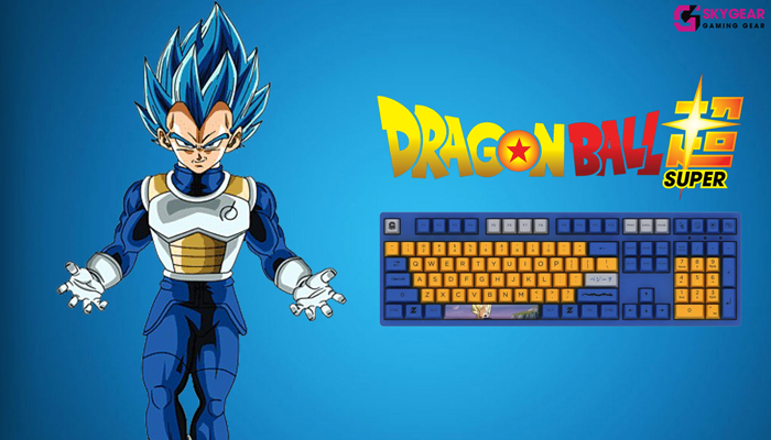 Bàn phím cơ Akko 3108 Dragon Ball Z - Vegeta