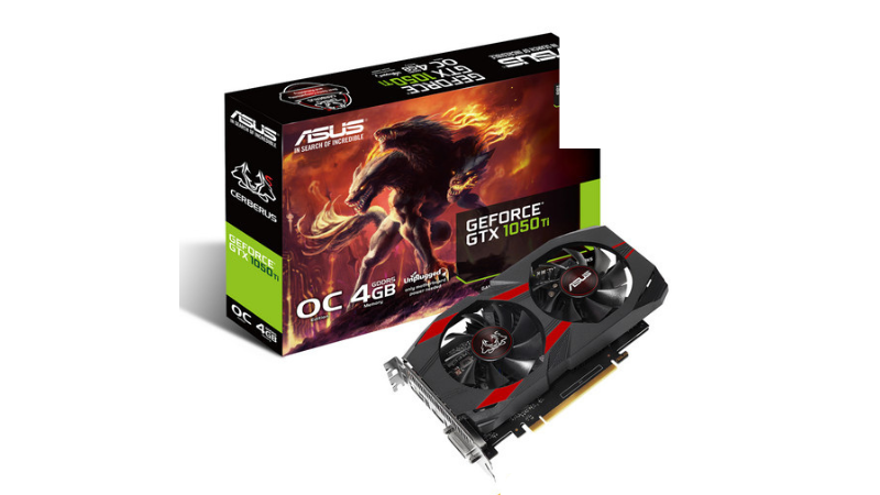Asus CERBERUS-GTX1050TI-O4G