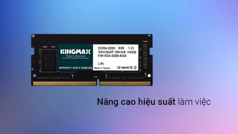 RAM KINGMAX 8GB DDR4 3200MHz