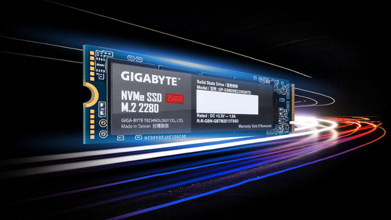 SSD GIGABYTE NVMe 256GB M.2 2280 PCIe Gen 3x4