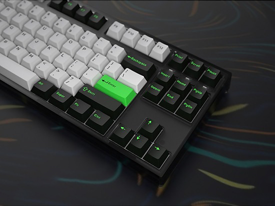 Bàn phím cơ FL-Esports GP108CP Blackish Green - Gasket Mount