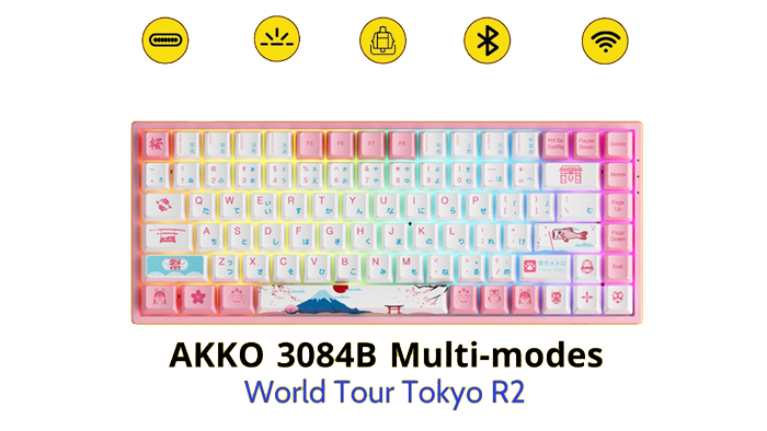 AKKO 3084B Plus World Tour Tokyo R2