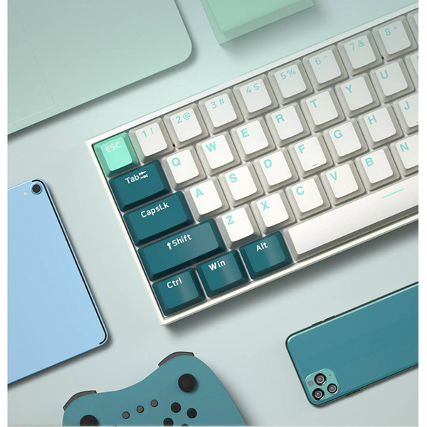 Bàn phím FL-Esports F12 RGB Cool Mint