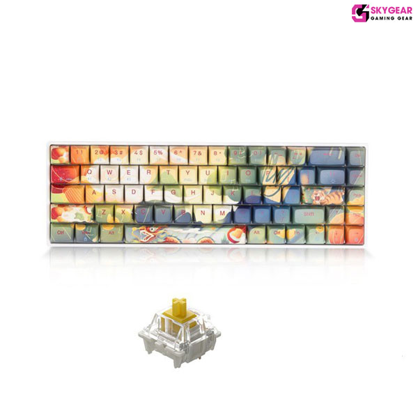 Bàn phím cơ GM680 Jungle Multimode