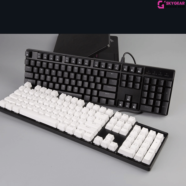 Bàn phím cơ GM330 Diy (Hotswap - Switch Red/Blue)