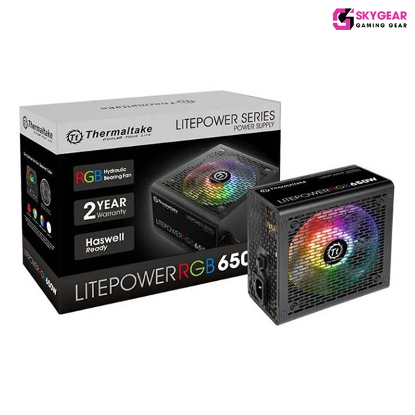Nguồn Thermaltake Litepower 650W RGB